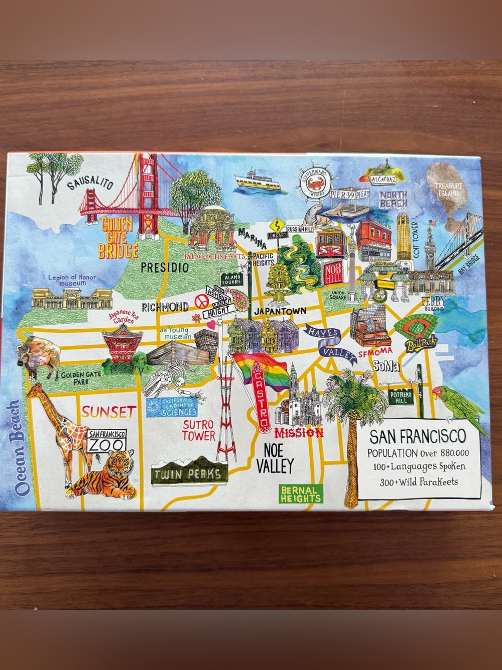 Galison San Francisco 1000pc Puzzle